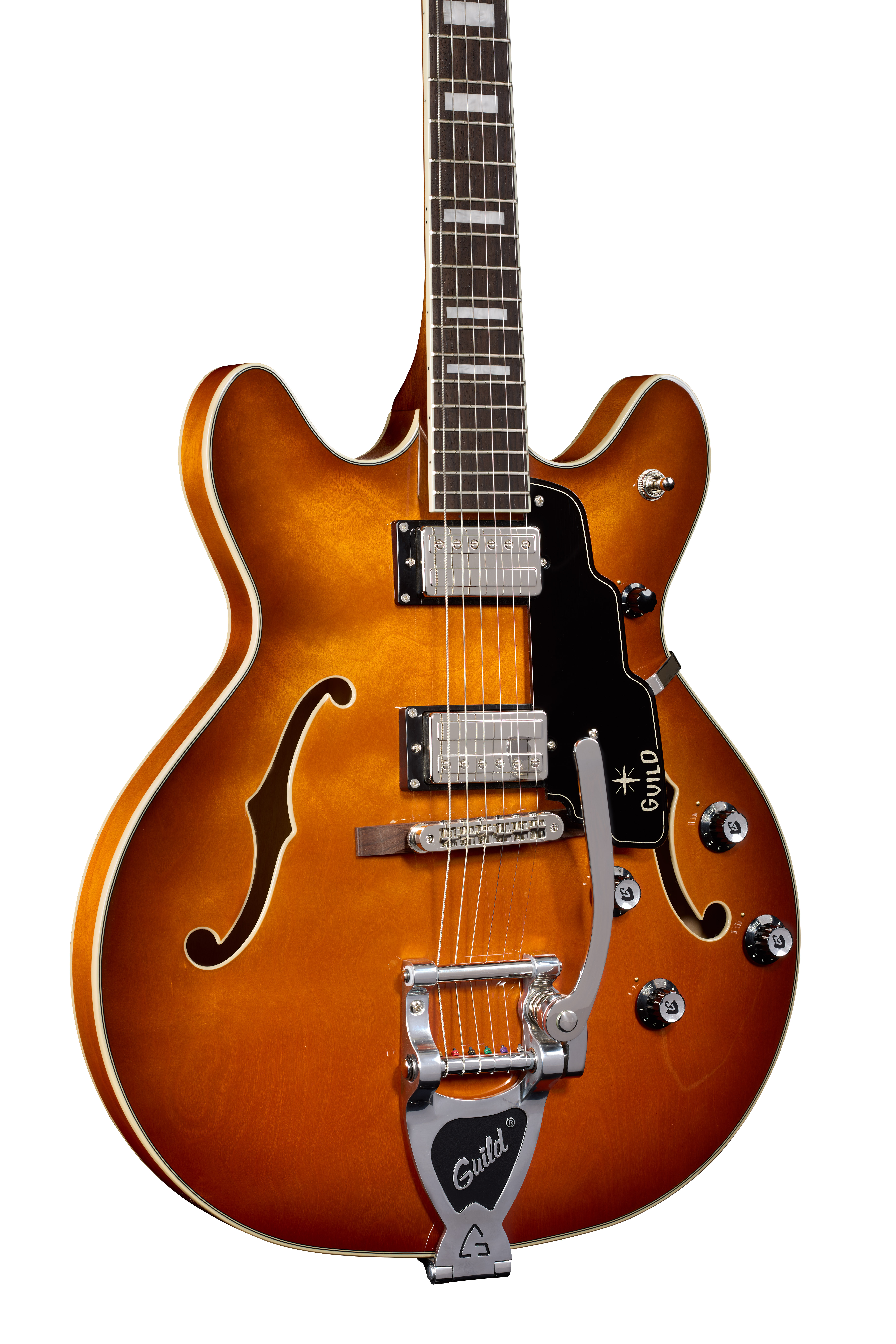 Starfire Deluxe DC GVT Honey Burst	 